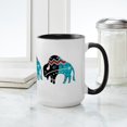 thumbnail image 4 of CafePress - Great Bison #2 Large Mug - 15 oz Ceramic Large White Novelty Mug, 4 of 4
