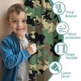 thumbnail image 3 of Blackout Kids Curtains,Classic Camo Green Black Pattern Childrens Insulated Curtains Set Of 2,Bedroom Essentials,Toddler Room Decor 42"x54", 3 of 5