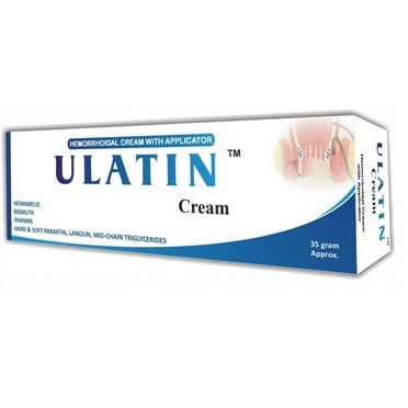 ULATIN Hemorrhoid Cream, Hemorrhoid Treatment, Hemorrhoid & Fissure Ointment, Fast Relief Hemorrhoid Cream Healing Formula, Hemorrhoid Symptom Ointment