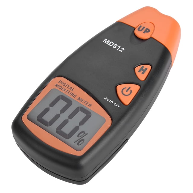 Moisture Detector, Convenient Durable Moisture Meter Yellow For Outdoor Forest