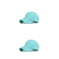 thumbnail image 3 of Qarigey Gorra de béisbol para mujer, sombrero deportivo con cola de caballo y ala parasol, moda de primavera y otoño para correr al aire Verde claro 2piezas, 3 of 6