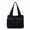 Black, variant on Women's Vintage Denim Tote Bag - Large Capacity Casual Shoulder Underarm Commuter Handbag​