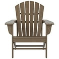thumbnail image 4 of Polytrends  Altura  Outdoor Eco-Friendly All Weather Poly Patio Adirondack Chair (Set of 2) Weathered Wood, 4 of 5