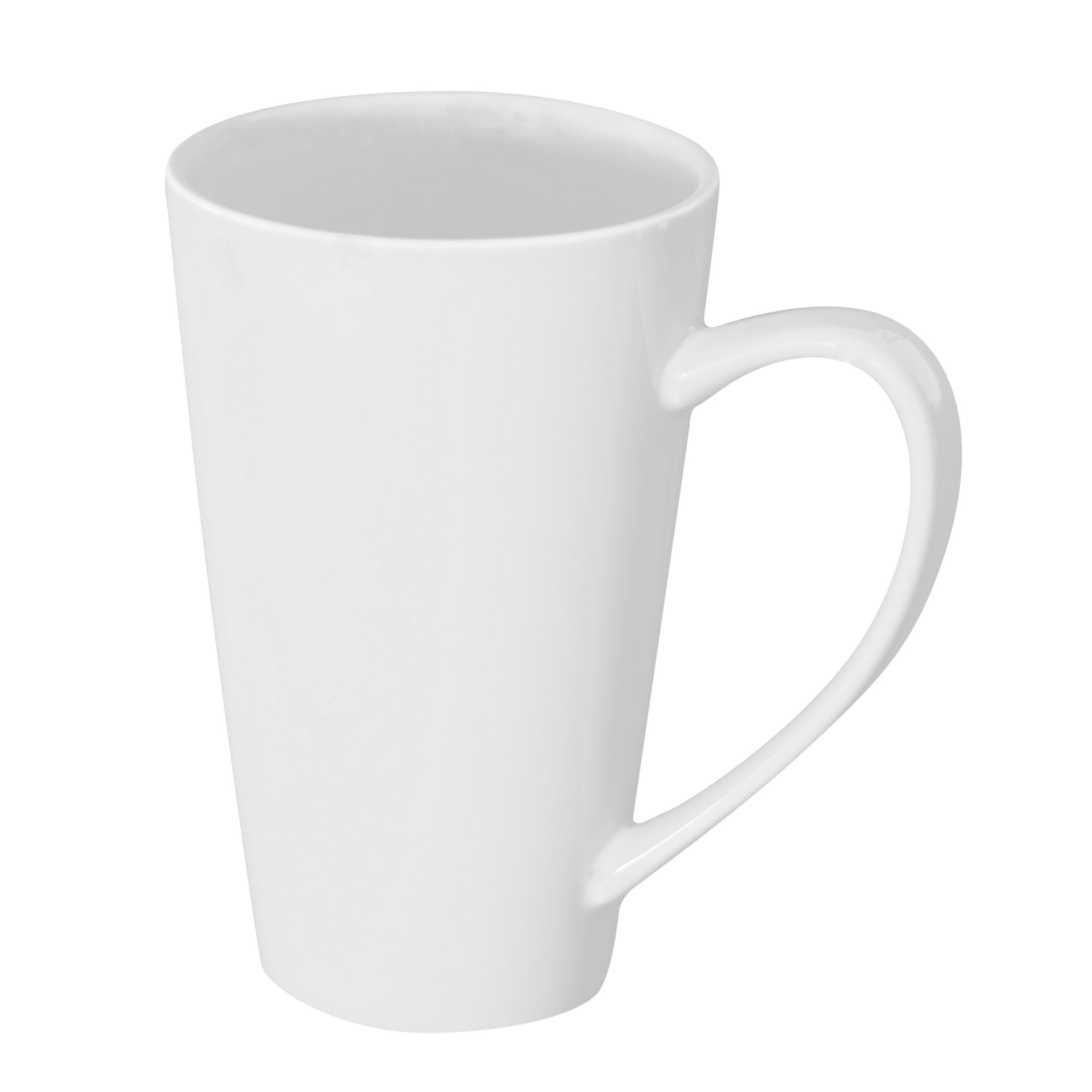 24 Oz. 4 1/4L x 3W x 7H Oversized Latte Mug White,Case of 12 EA