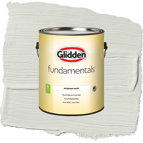 Glidden Fundamentals Anonymous / Green, Eggshell Interior Paint, 1 Gallon