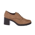thumbnail image 2 of Zapatos Mujer Tacón Ancho Tipo Gamuza Taupe Casual / Formal gris 27, 2 of 7
