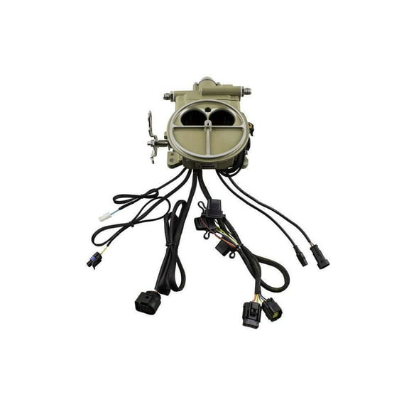 Fitech Fuel Injection Go EFI 2 Barrel EFI Kit HP Classic Gold