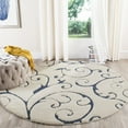 thumbnail image 1 of SAFAVIEH Florida Douglas Floral Vines Shag Area Rug, 1 of 6