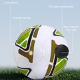 thumbnail image 4 of Transemion PU Training Soccer Ball With Machine Stitched Panels Machine Stitched Panels For Added, 4 of 6