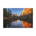 thumbnail image 3 of Mountain Golden Hour Lake Nature Wilderness Photography Canvas Wall Art for Home Decor Ready-to-Hang, 3 of 18