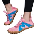 thumbnail image 3 of lnmuld Men Women Barefoot Shoes, Breathable Mesh Shoes for Water Yoga Fitness Color:Pink,Size:7, 3 of 5