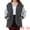 Dark Grey, variant on DARING DIVA Plus Size Hooded Open Front Sweatshirt Jacket 1X Dark Grey