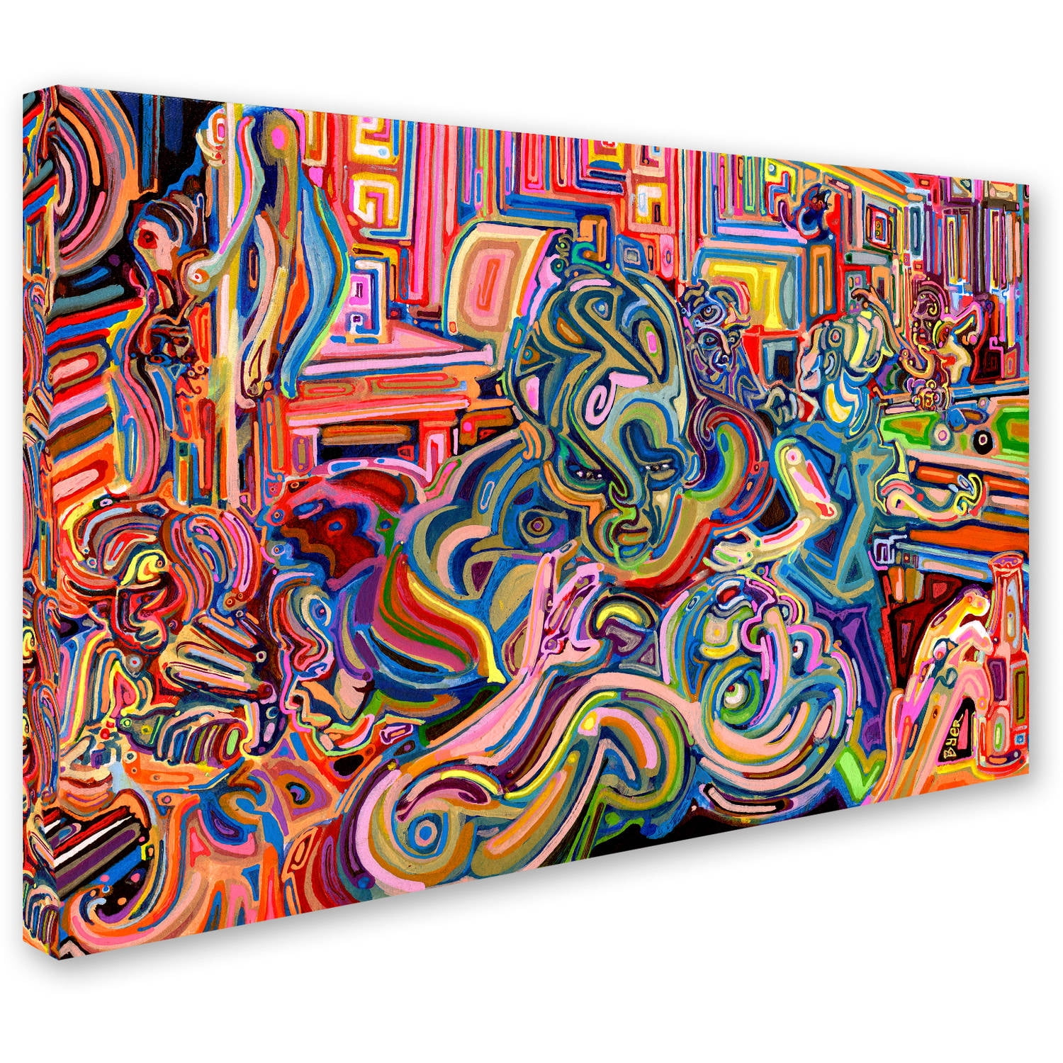 Trademark Fine Art "Modern Diplomacy" Canvas Art by Josh Byer