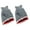A, variant on Cute Shark Half Finger Winter Gloves Soft Warm Playful Stretchy Blue Gray Fit Hands 7 To 9 In for Texting Outdoor Commuting Travel