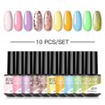 thumbnail image 1 of ROSALIND Gel Esmalte de Uñas Set 24 UNIDS Invierno Semi Permanente Gel Barniz Híbrido Necesita Base Top Coat Nails Art Kit de Esmalte de Uñas Tan Jianjun unisex, 1 of 2