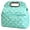 Green, variant on COUTUDI Insulated Lunch Bag for Women Printed Tote Bag Zipper Closure for Work Picnic or Travel (Blue)