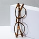 thumbnail image 2 of Gafas anti-luz azul, gafas de ordenador lisas con marco redondo y espejo plano retro para hombres y mujeres, 2 of 5