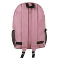 thumbnail image 6 of 19 Inch Two Tone Color Mesh Side Pocket Backpack for Camping, Commuting and Travel in Pink & Light Pink, 6 of 7