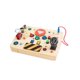 thumbnail image 2 of Tablero de interruptor LED, juguete educativo para edades tempranas, desarrollo cerebral, botón de actividad para bebés, juguete Montessori, tablero, 2 of 9
