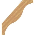 thumbnail image 3 of 3 1/2"W x 36"D x 40"H Funston Smooth Knee Brace, Western Red Cedar, 3 of 4