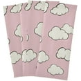 thumbnail image 2 of SKYSONIC Kitchen Dish & Tea Towel Pink Cloud Sky Reusable Cloths for Cooking and Drying Dishes for Home Kitchen Cleaning, 28x18in-6 PCS, 2 of 7