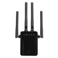 thumbnail image 2 of Amplificador de señal WiFi Repetidor inalámbrico dual negro NikouMX, 2 of 8