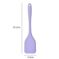 thumbnail image 2 of Espátula de silicona de una pieza para cocina, espátula antiadherente para cocina, para hornear, cocinar, mezclar, resistente al calor, antiadherente, sin BPA, de grado alimenticio, 2 of 5