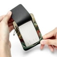 thumbnail image 7 of Forest Castle Square PU Leather Luggage Tags, 2 Pack, with Privacy Cover and Stainless Steel Ring - Suitable for Travel, Backpack, Handbag - Bag Tags, Handbag Tags, 7 of 7