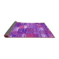 thumbnail image 2 of Ahgly Company Indoor Square Patchwork Pink Transitional Area Rugs, 6' Square, 2 of 4