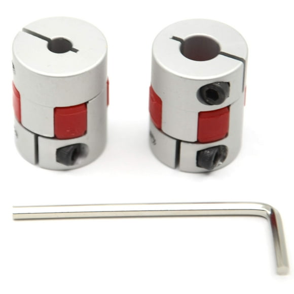 Acoplamiento Eje Plum Befenybay D20 L25 para máquina CNC de 5x8 mm