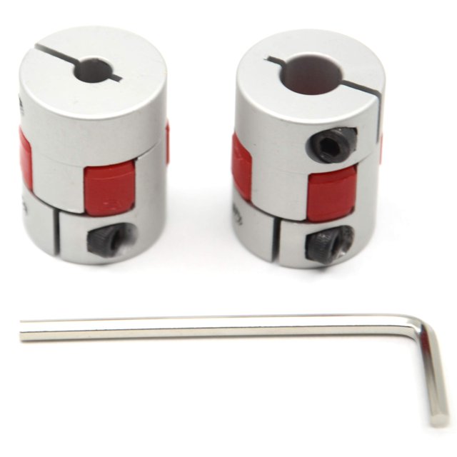 Acoplamiento Eje Plum Befenybay D20 L25 para máquina CNC de 5x8 mm