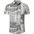 thumbnail image 4 of HAOMEILI Hawaiian Shirt for Men Short Sleeve Button Down Shirt Men Casual Summer Tropical Beach Aloha Shirts for Men Hawaii Party, 4 of 7