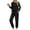 Z Black, variant on 2 Piece Outfits Women Fall Lounge Sets Crew Neck Tops Wide Leg Pants Vacation Travel Sweatsuits with Pockets