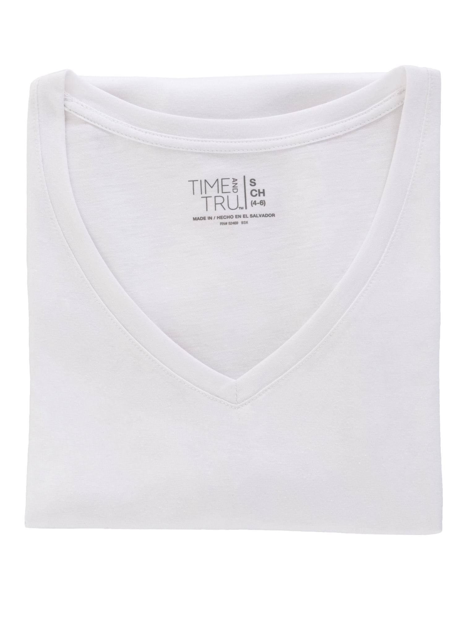 Time and Tru Women's V-Neck Tee