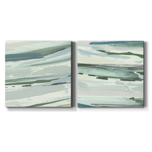 Upstate I - Premium Gallery Wrapped Canvas - Ready to Hang Set of 2 - 24 x 24 Each