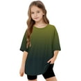 thumbnail image 5 of Piuwrlz 14 Girls T Shirts Girl Shirts Tops Loose Teen Graphic T-Shirts Yellow Size 14 Years, 5 of 8