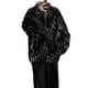 thumbnail image 1 of Top de manga larga para hombre, blusa informal a la moda, sencilla, sin arrugas, agradable a la piel, para citas en la calle y la escuela, 1 of 8