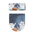 thumbnail image 5 of HELLHERO Cat Pumpkin Pattern Adjustable Polyester Bathroom Toilet Lid Cover Universal Toilet Lid Cover and Toilet Tank Lid Cover & Easy to Clean for Gift, 5 of 8