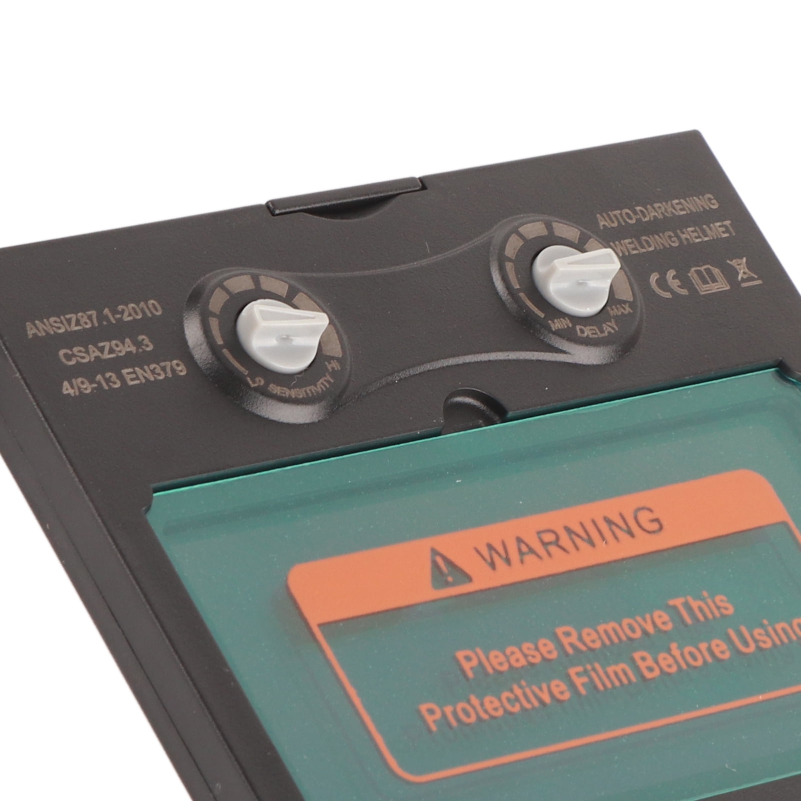 Auto Darkening Welding Helmet Lens - Tx500C 110x90mm Solar Panel, Shade 1.5-10, Fast Response, Large View For Welding Safety