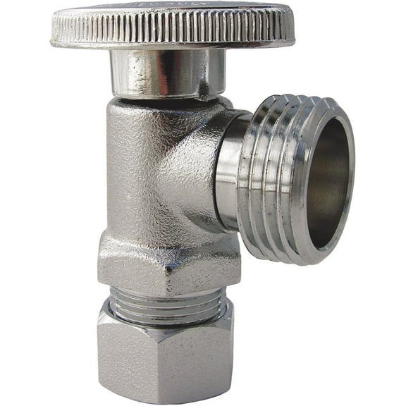 Lasco 5/8 In. Copper C Inlet x 3/4 In. MHT Outlet Washing Machine Valve 06-9253