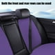 thumbnail image 4 of Soporte para Respaldo de Asiento de Vehículo, Cojín Lumbar con Ventilación, Malla Transpirable, Diseño Ergonómico con Relleno de Espuma, 62x48 cm para Auto, Camioneta, SUV, 4 of 7