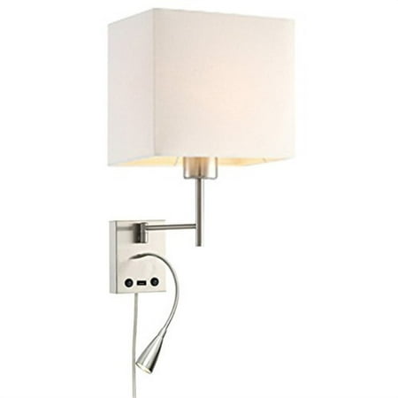 Homefocus Usb Led Swing Arm Bedside Reading Wall Lamp Light Led Reading Swing Arm Wall Lamp Light Wall Sconces Living Room Wall