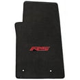 thumbnail image 3 of Lloyd Mats 620003 Camaro 2010-2015 2 Piece Ebony Velourtex RS Logo Mat, 3 of 7