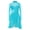 Blue Green, variant on Xnihocha Girls Rhinestones Figure Skating Dance Dress Irregular Hem Lyrical Dance Dresses Competition Dusty Pink 16