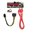 thumbnail image 1 of Carte Graphique X To X PC Ie, PCIE 1X à 16X PC Ie Carte Graphique Câble d'Extension Carte Graphique Minage PC Ie Rehausseur Design Surélevé, 1 of 14
