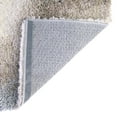 thumbnail image 4 of Unique Loom Soft Touch Shag Collection Area Rug - Selin (4' 1" Square Khaki/Ivory), 4 of 7