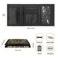 thumbnail image 6 of CHAQLIN Camouflage Deer Pattern Velcro Boys Trifold Wallet, Polyester Children's Wallet Slim Kids Trifold Wallet for Outdoor Outdoor Sports, 6 of 7