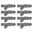 thumbnail image 1 of Miulika 8 Pieces Fuel Injectors Replace Accessories Car Accessories Modification Car, 1 of 7