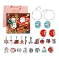 thumbnail image 4 of Calendario de Adviento de Navidad 2023, pulseras de regalo para niños, calendario de cuenta regresiva de Navidad DIY con 22 cuentas DIY, 2 pulseras, 4 of 4