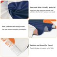 thumbnail image 5 of FORMRS Womens Scarf Winter Soft Long Big Warm Shawls Wrap Tassel Scarves, Blue Abstract Wavy, 5 of 9